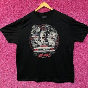 The Evil Dead 2 Dead by Dawn Movie Poster T-Shirt 3X